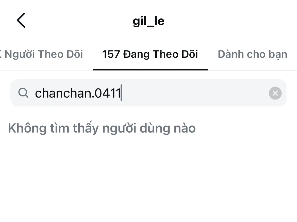 HÓNG: Gil Lê hủy theo dõi Xoài Non?