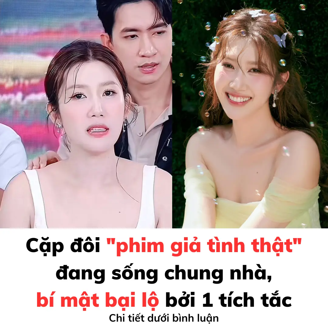 Đôi Vbiz "phim giả tình thật" đang sống chung nhà?