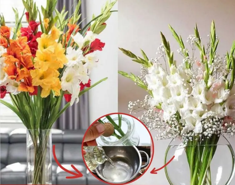 Cắm hoa nhớ thêm thứ này vào nước, hoa tươi lâu mà không phải thay nước liên tục, để cả tuần vẫn đẹp