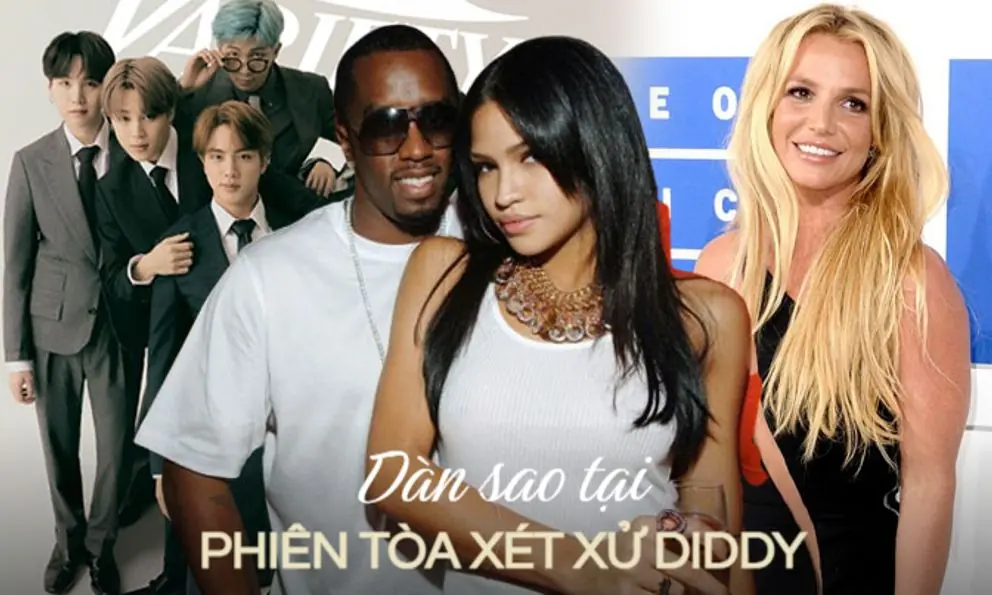 Cả dàn sao bị réo gọi trong phiên tòa xử Diddy: BTS, Britney Spears cũng liên lụy?
